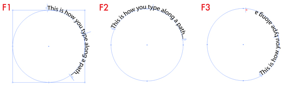 how to type text in a circle illustrator