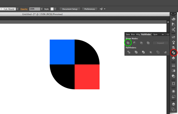 How to blend objects in Illustrator