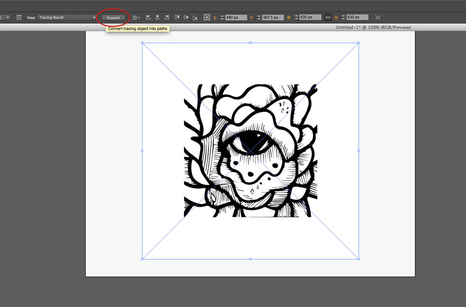 How to convert a sketch into a vector drawing using Adobe Illustrator | by  Sonya Reasor | Medium