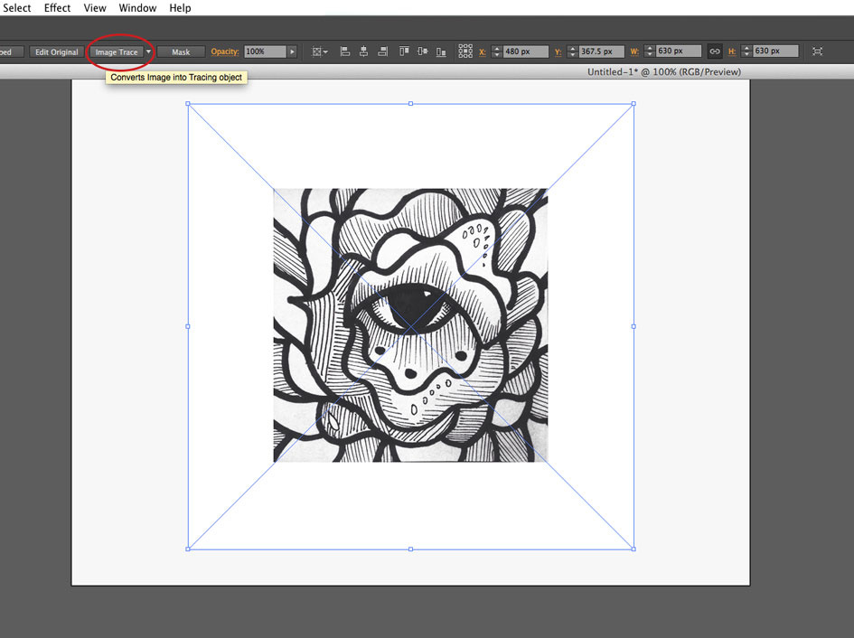 turn photo into sketch adobe illustrator