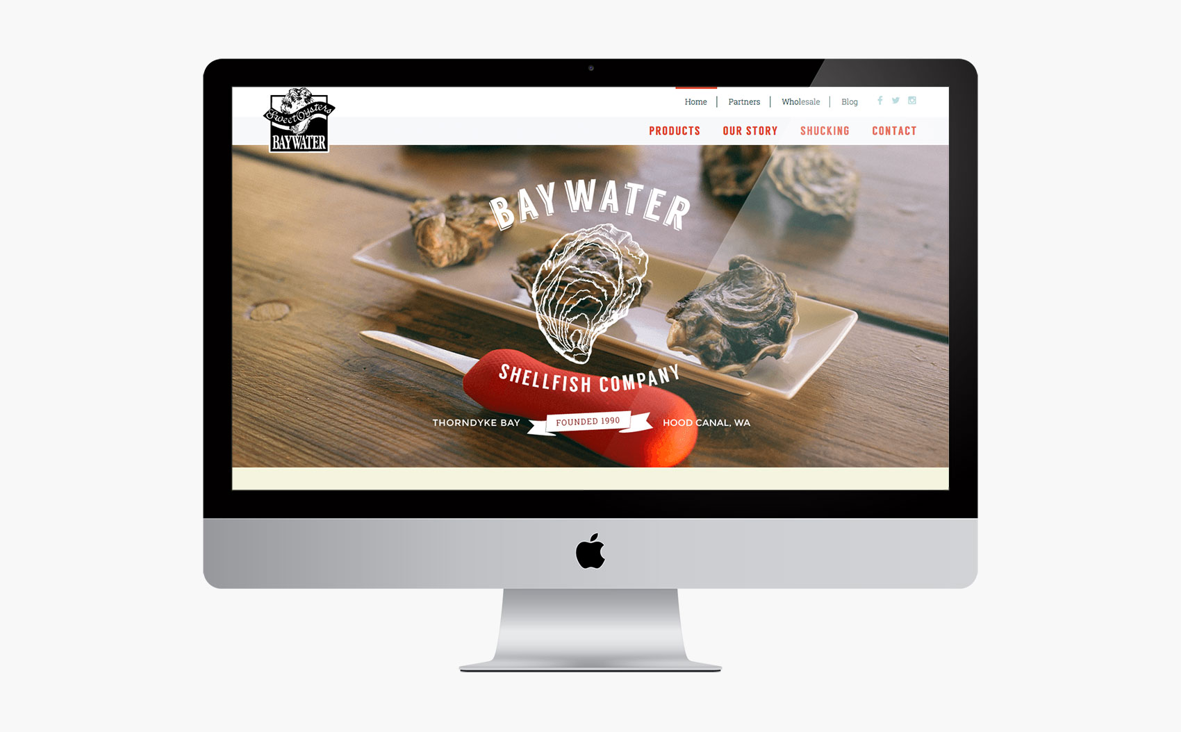 Baywater Shellfish Home Page