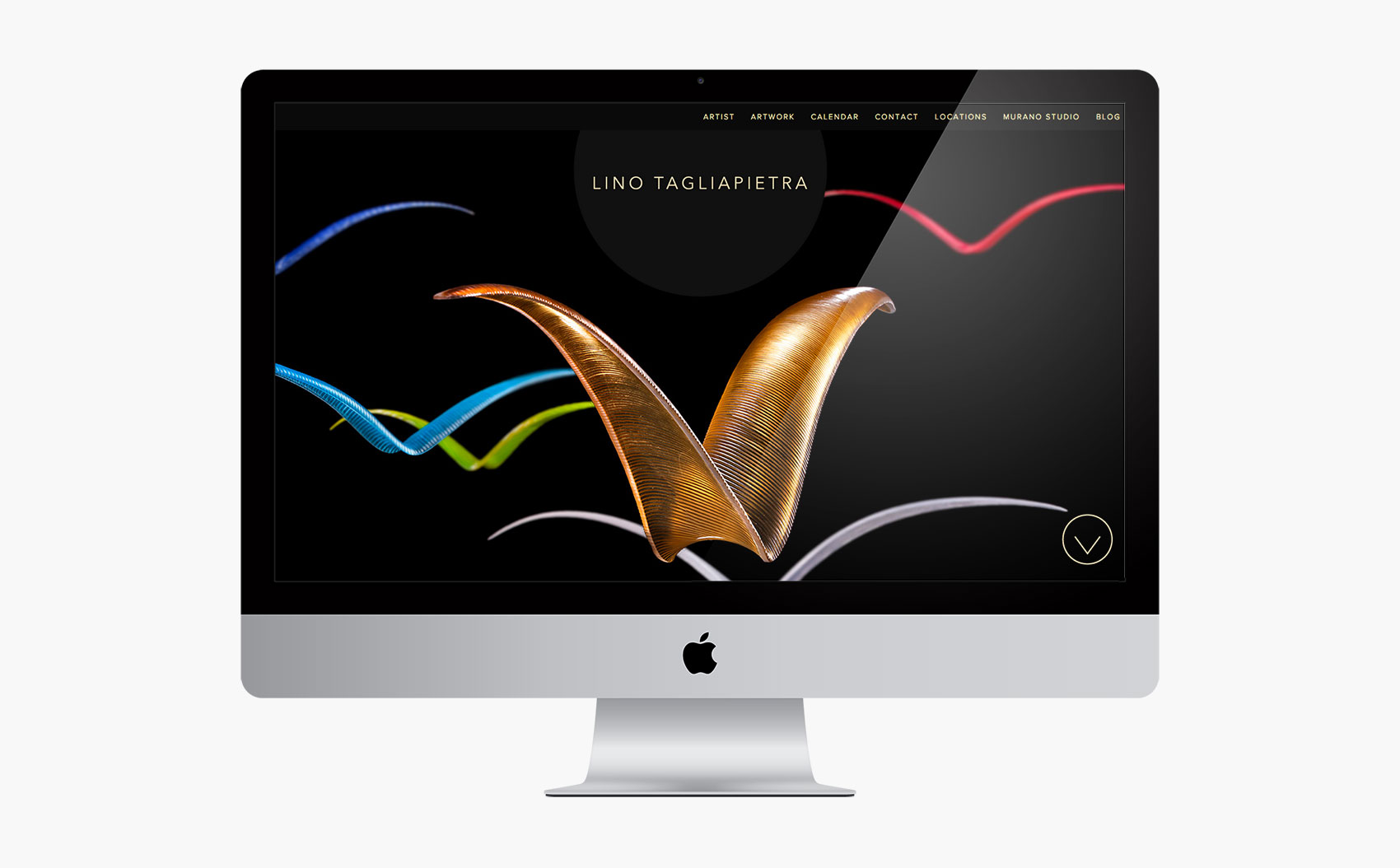 Lino Tagliapietra Landing Page