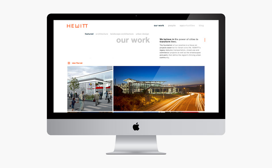 Hewitt Our Work Page