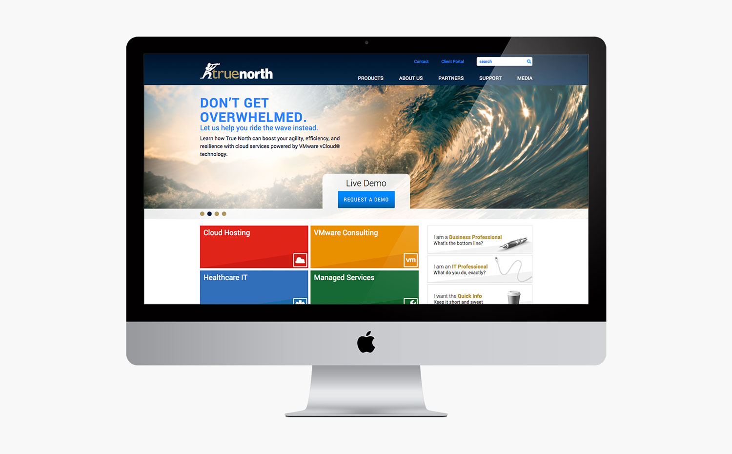 True North Landing Page
