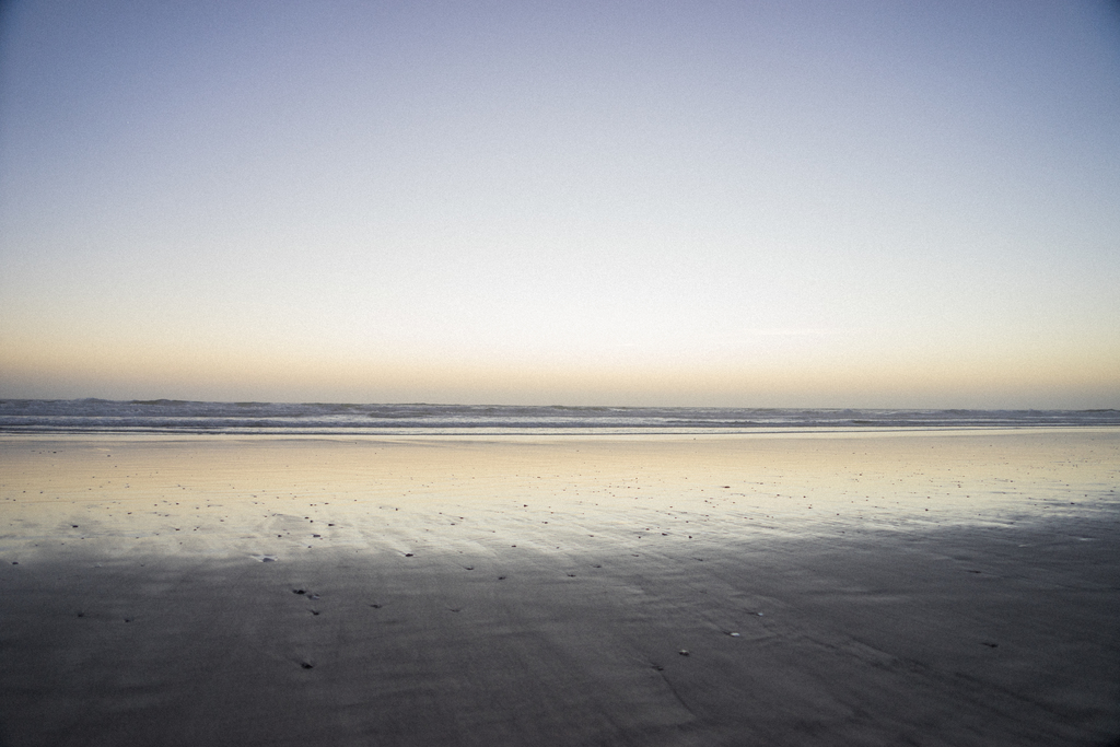 Sunlight Reflecting on the Beach
