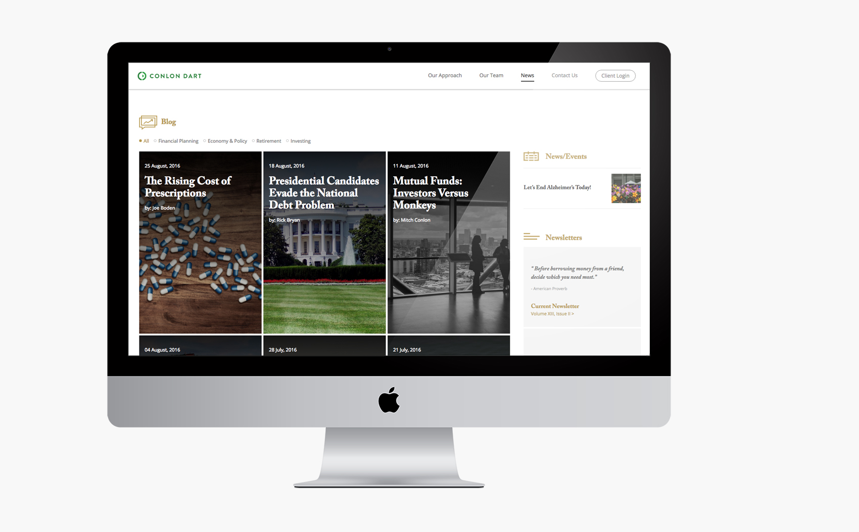 News - Conlon Dart Wealth Management