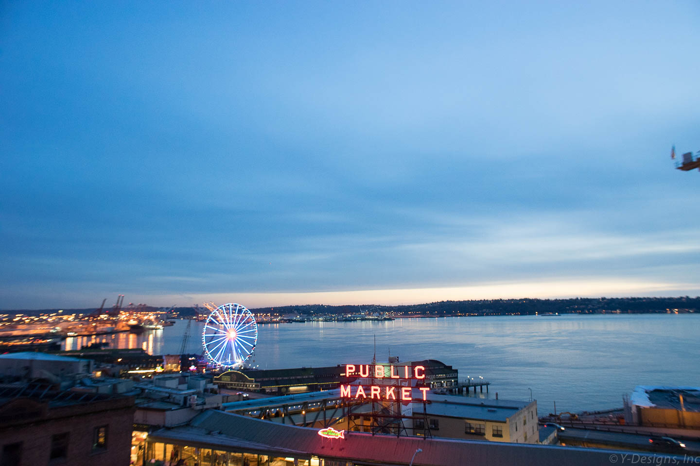 Pike Place Market and the Wheel