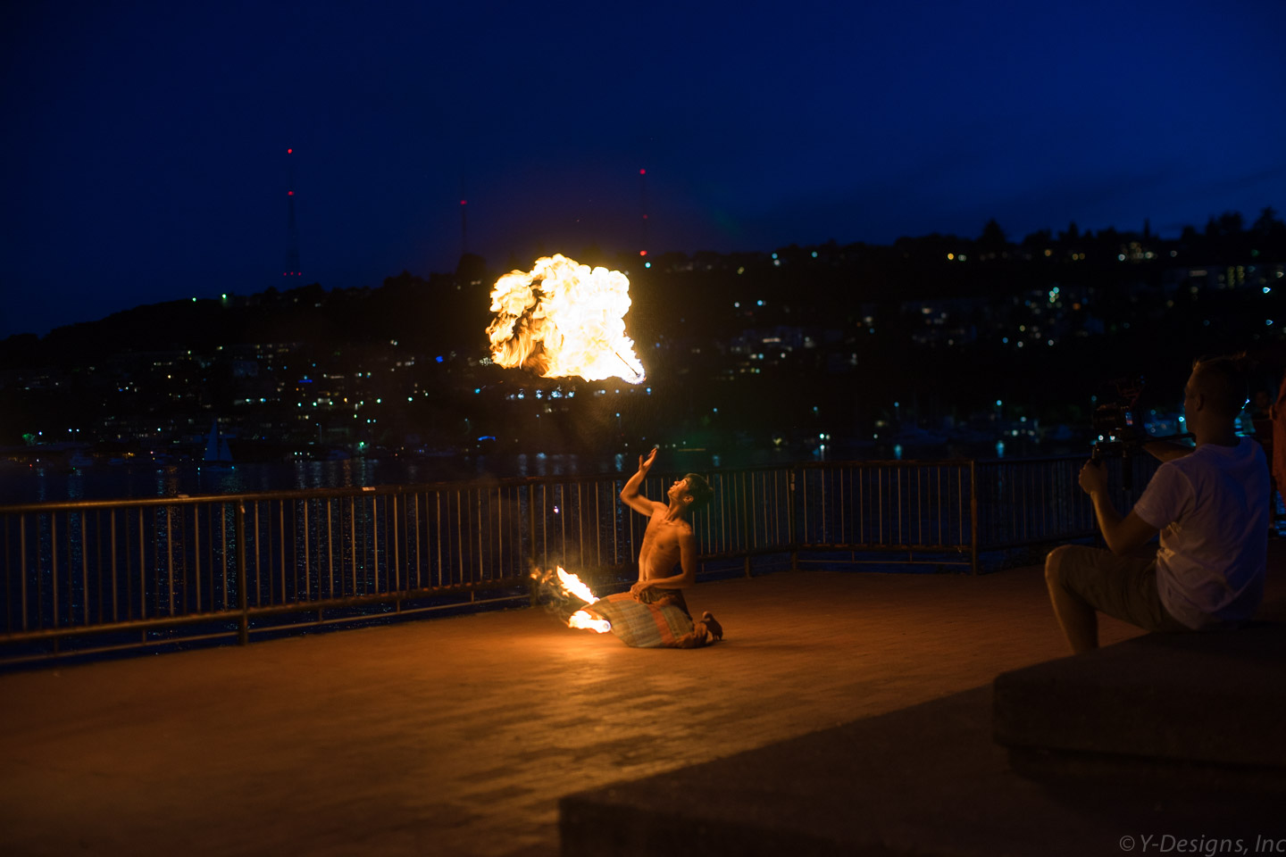 Gasworks – Fire dancer