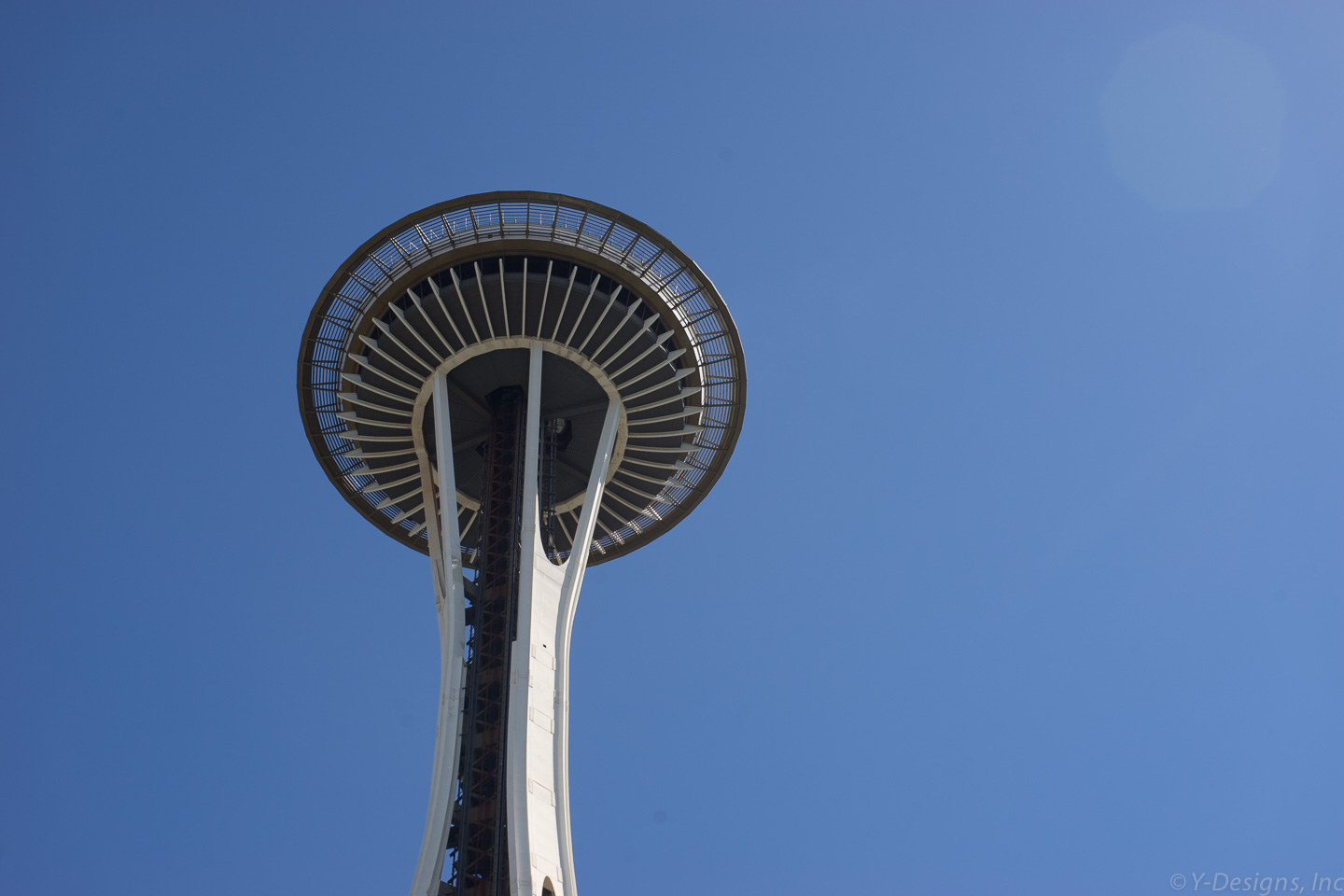 Space Needle on a Sunny Day