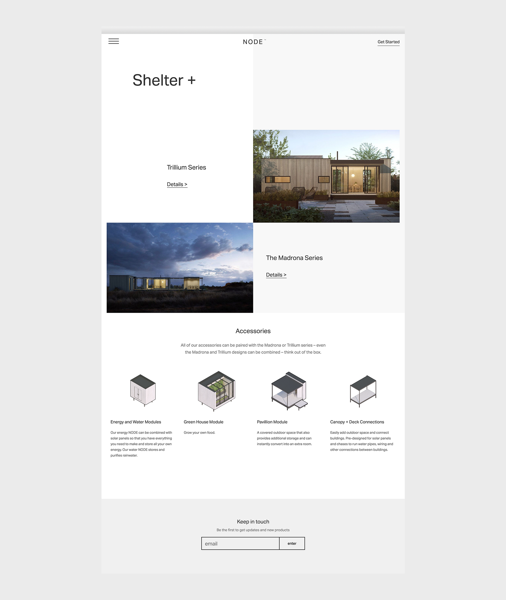 NODE SHELTERS